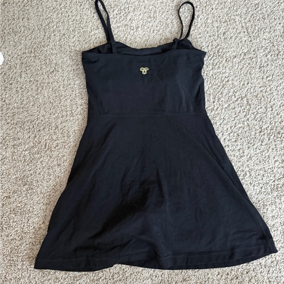 Aritzia Black Mini Dress with Spaghetti Straps - Picture 3 of 4